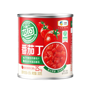 屯河番茄丁300g*24饭店整箱批发