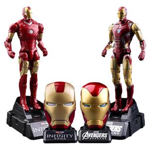 漫威复仇者联盟正版蜘蛛侠变形玩具男孩子钢铁侠可动人偶手办礼物