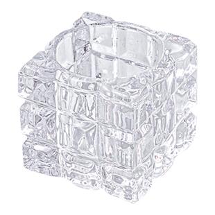 面膜勺子固定器浴室面霜挖取勺玻璃镜柜桌面化妆眼霜挑棒刷收纳盒