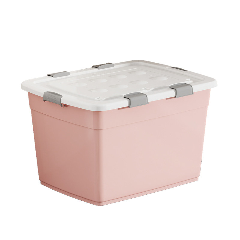 家用防尘防潮收纳箱加厚超大容量储物箱玩具整理箱可装衣服储物盒