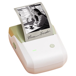 精臣B1Pro高清版照片打印机300dpi家用小型动漫二次元相片手帐小卡图片简笔画手账贴纸家用手持ins图像打印机