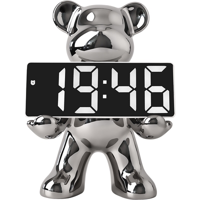忠歌创意暴力熊时钟摆件