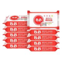 B&B保寧嬰幼兒童洗衣肥皂尿布皂新生兒衣物內(nèi)衣褲皂200g*9塊