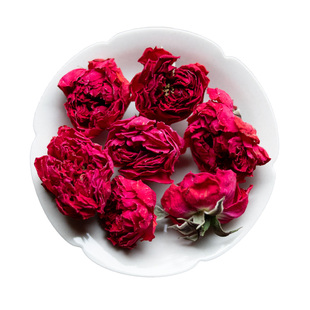 大理山居冻干金边玫瑰花冠无熏硫云南干花天然24新货花茶保鲜盒装