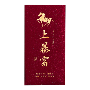 2026新款高档磨砂烫金红包