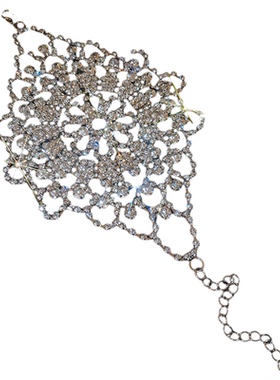 超闪镶钻花朵一款多戴式手链