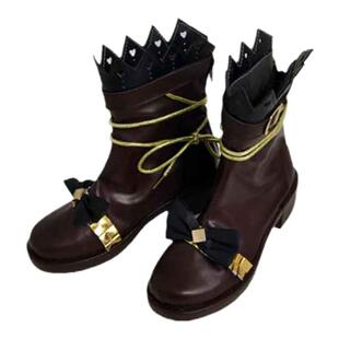 永雏塔菲狂战士cos鞋子定制动漫游戏cosplay靴子来图定做