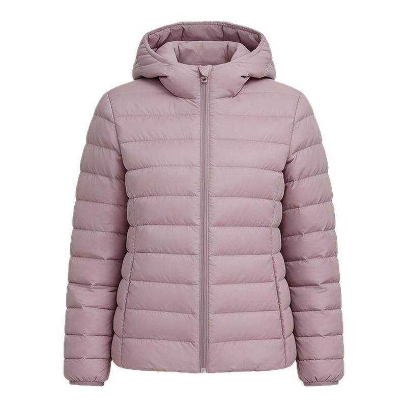 雪中飞纯色时尚轻薄羽绒服