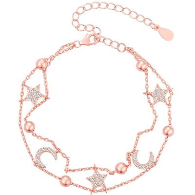 SIMPLEJOYS星月手链925银