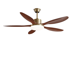 大风力吊扇带灯工业中古风扇灯客厅餐厅卧室家用吊扇灯2026年新款