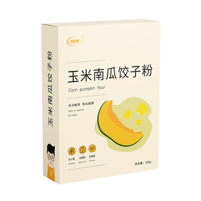 健稚玉米南瓜饺子粉无小麦