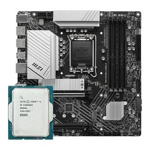 英特尔i5 13600KF散片CPU搭铭瑄 微星PRO B760M-A D4 II主板套装