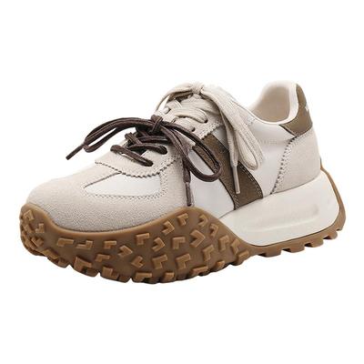 森达阿甘鞋女款2025春新户外德训跑步休闲厚底运动鞋ZCC85AM5