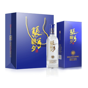 【中华老字号】张弓酒朝夕52度*6瓶浓香型固态纯粮食白酒整箱送礼