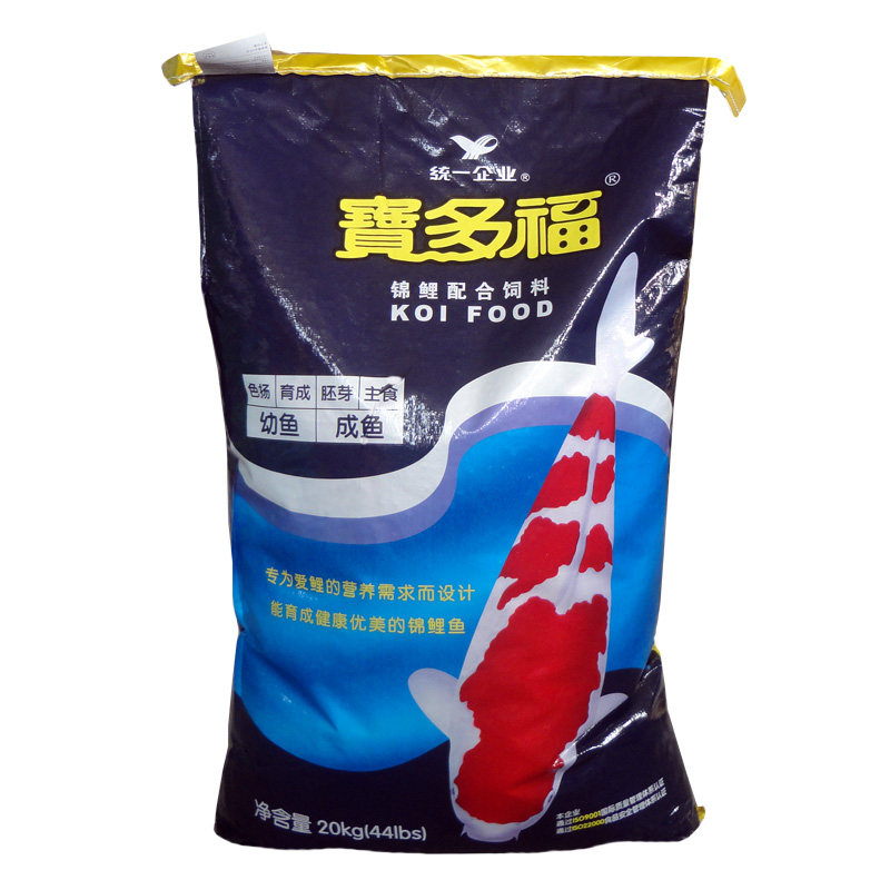 统一宝多福锦鲤主食浮性颗粒饲料