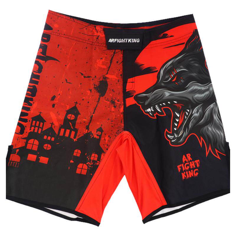 散打UFC速干耐磨弹力短裤MMA柔术