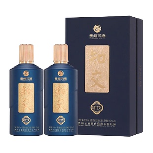 贵州习酒知交酒知行义53度酱香型白酒500ml*2双瓶装商务送礼