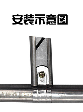 50个包邮温室大棚配件热镀锌加厚夹箍抱箍圆包箍门头卡箍夹圈