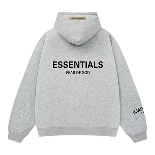 【一折专区】ESSENTIALS MOVIE官方丨火爆促销丨灰色情侣连帽卫衣