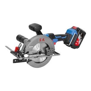 东成DCMY155锂电锯6寸电圆锯木工专用手电锯电动工具充电式切割机