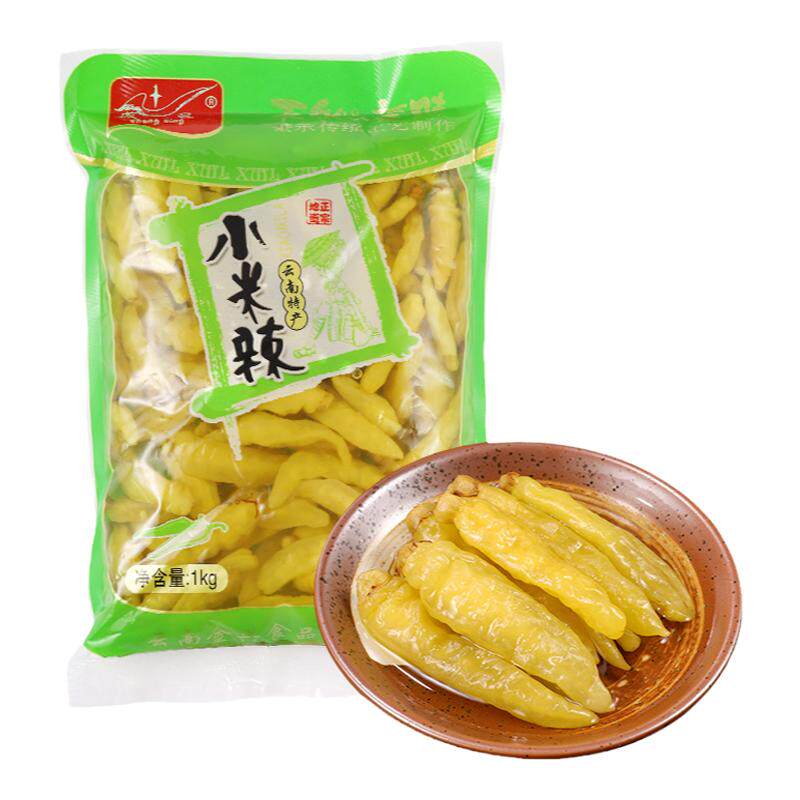 成星泡椒小米辣云南特产1000g