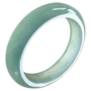 冰种飘绿非玉髓玛瑙手镯玉镯子翡翠色独龙玉正圈女款天然手镯送礼