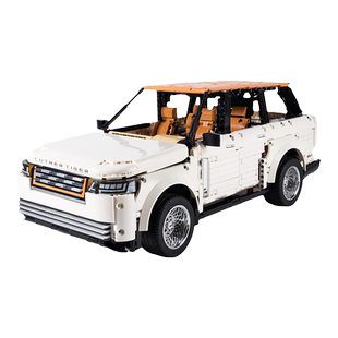 K盒子10512越野积木汽车拼装玩具高难度男孩机械组六一儿童节礼物