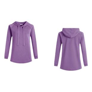 服装纸样裁剪图1522款女款插肩袖宽松连帽卫衣diy样板图纸1:1设计