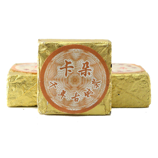 康提茶业卡朵千年古树茶 高端野生茶叶 云南普洱茶 陈年熟茶方砖