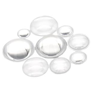 亚克力平凸透镜直径20 23 28 29 35 50mm镜可调焦聚光LED透镜pmma