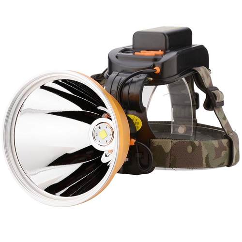 激光炮头灯强光充电超亮头戴式p200远射照明灯户外锂电led疝气灯