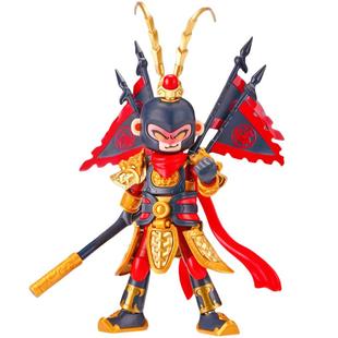 布鲁可英雄无限积木人金身法相孙悟空2.0西游记经典版布鲁克玩具