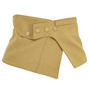 腰封女款腰带装饰裙子配饰连衣裙衬衫束腰黑色西装布料屁帘高级感