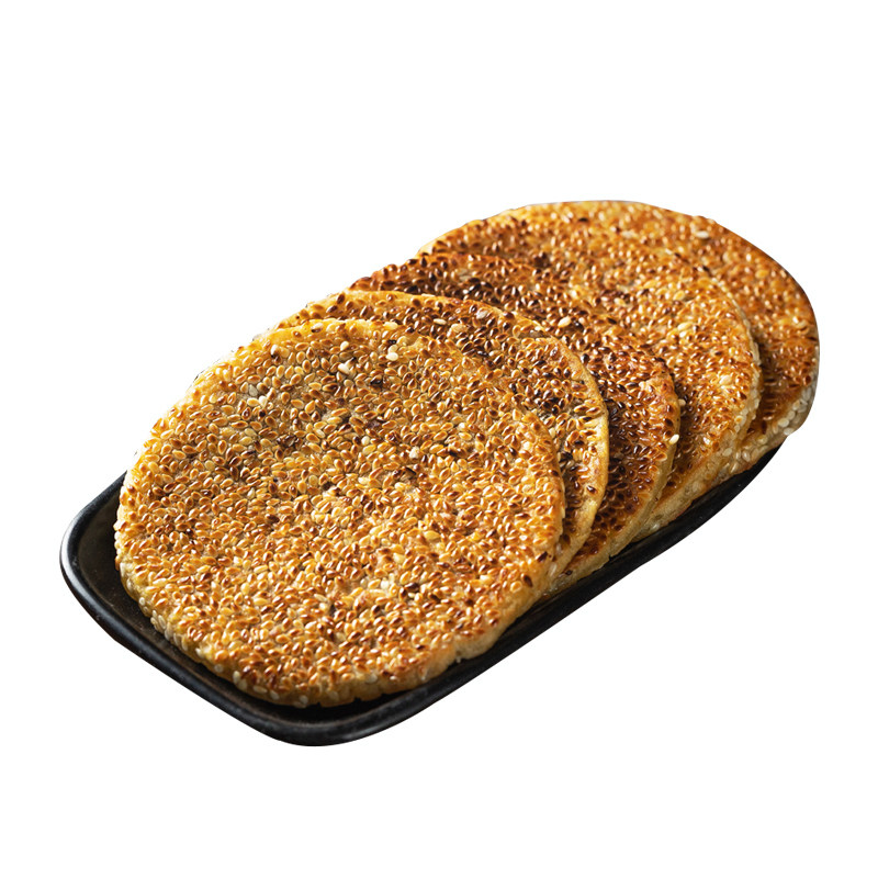 重庆开州特产冰薄月饼芝麻饼糕点