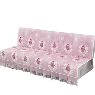 沙发床套罩全盖可折叠沙发垫四季通用防滑沙发套罩简约两用无扶手