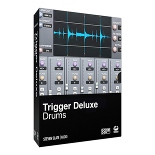 正版 Steven Slate Drums Trigger 2 Platinum SSD板岩插件鼓替换