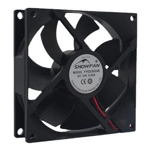 snowfan9厘米9225散热风扇12V/24V/48V焊机电源机柜轴流散热风机