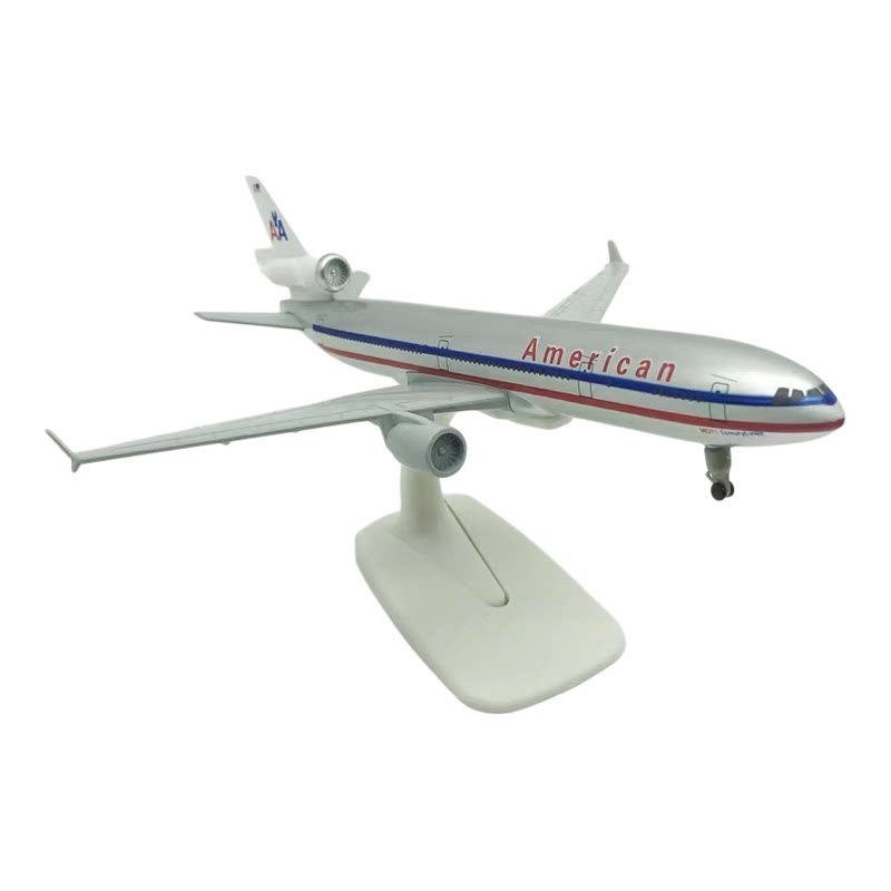 20cm美国航空America飞机模型