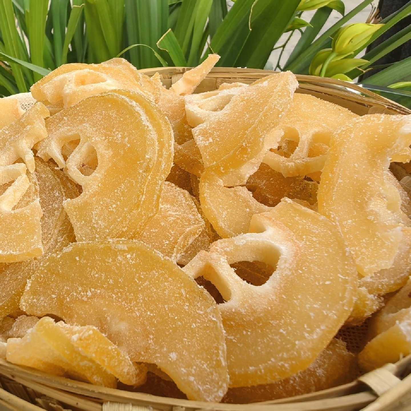 大理手工制作冰糖木瓜干果脯酸木瓜零食解腻酸木瓜干