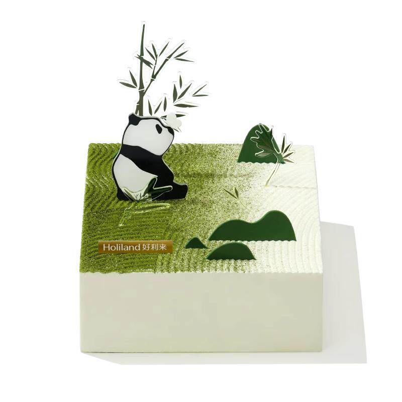 好利来生日蛋糕-翠竹悠然-动物奶油梨同城配送