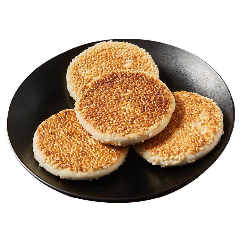 黄石港饼木糖醇香酥芝麻饼