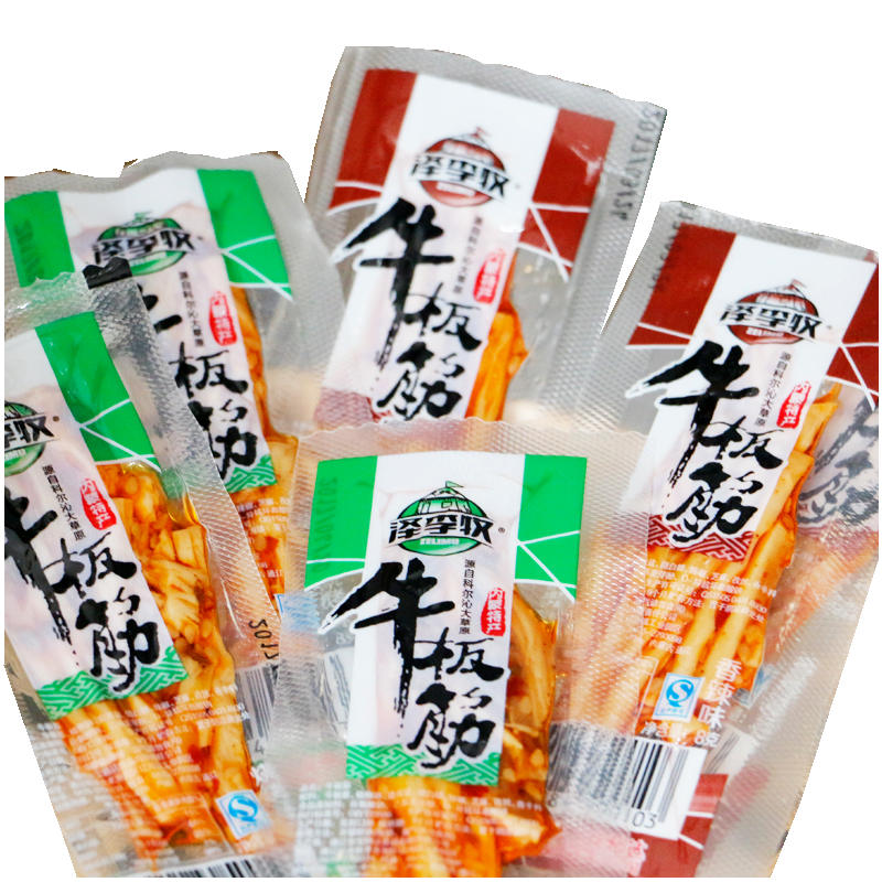 泽李牧草原牛板筋美食特色正宗
