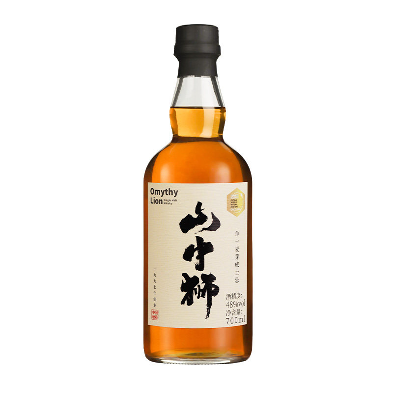 大赛金奖山中狮双桶单一麦芽烈酒