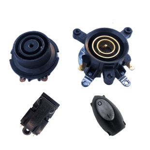 电热水壶配件烧水壶底座耦合器蒸汽温控自动断电按钮开关按钮半球