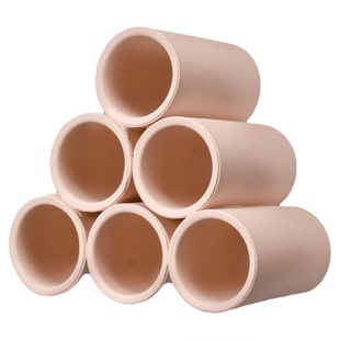 鱼缸微景观摆件单三通管躲避洞穴虾缸造景陶瓷繁殖罐产卵屋六孔洞