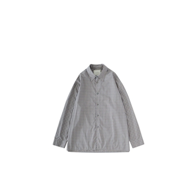 STUDIO NICHOLSON男士OVERSIZED STRIKE直摆衬衫