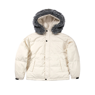 UNRETRO 硬核御寒 三防面料大毛领工装派克羽绒服女冬季保暖外套