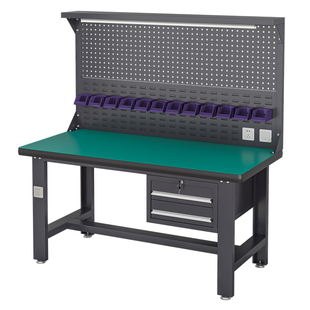 重型工作台钳工台车间操作台工厂防静电维修桌不锈钢试验台工具桌