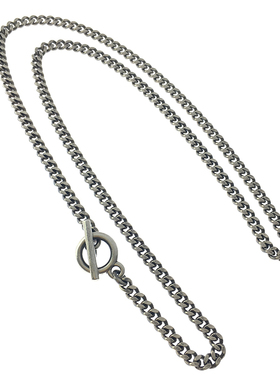 925纯银古巴链男项链欧美高街风