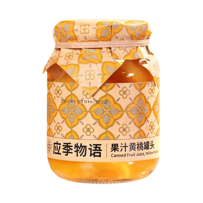 应季物语黄桃罐头罐头无防腐剂